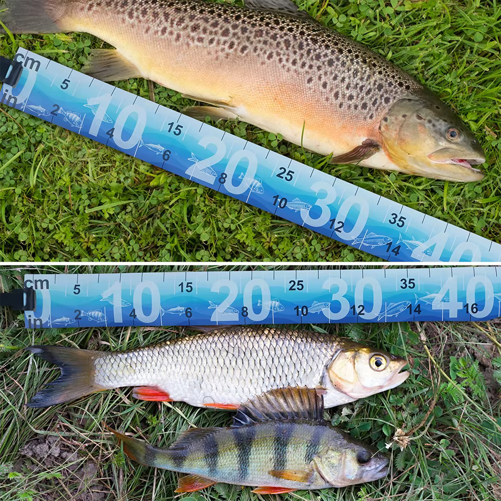 Cinta métrica pesca impermeable plegable agua dulce y salada - imagen 3
