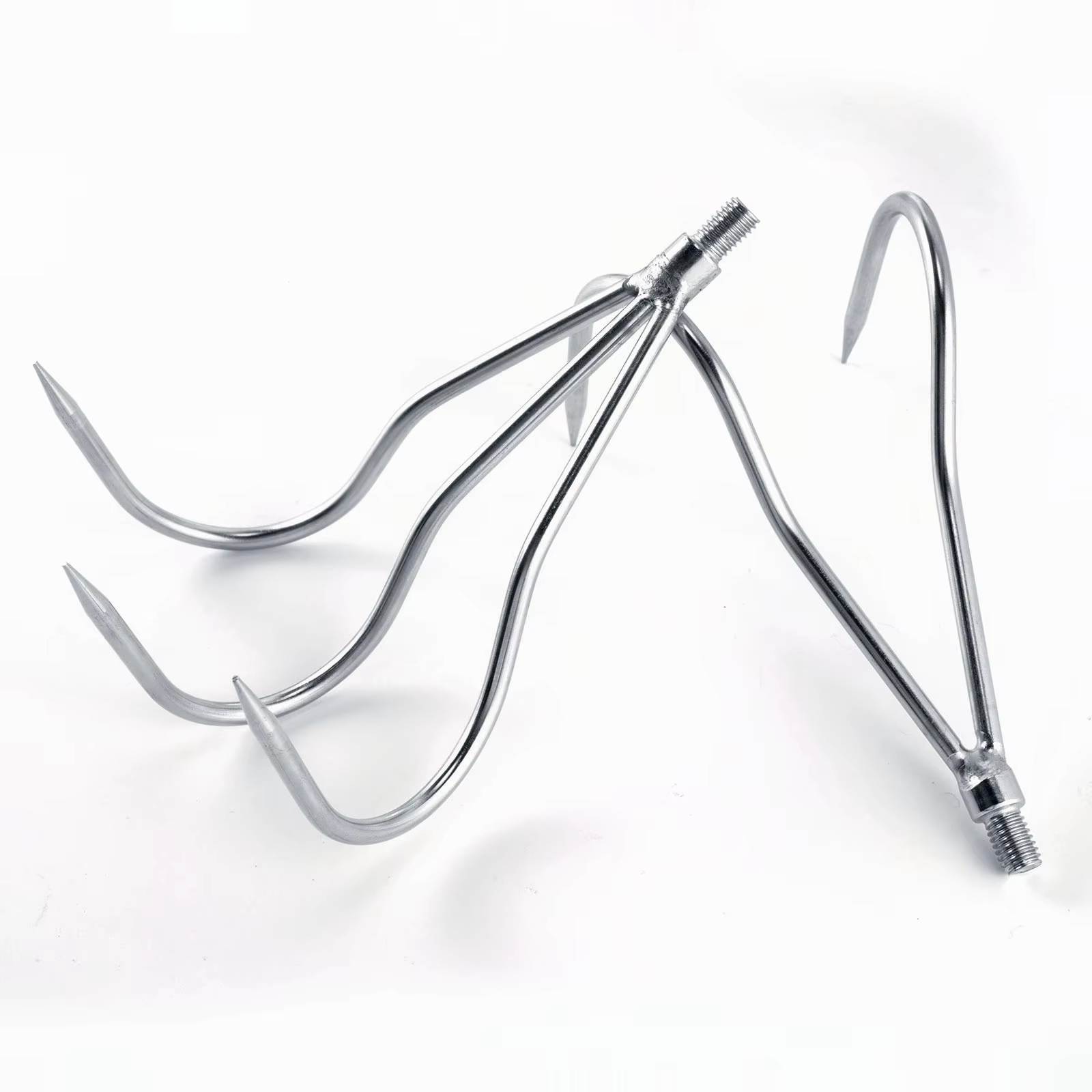 Gancho de acero inoxidable con sistema de tornillo – Especial agua salada