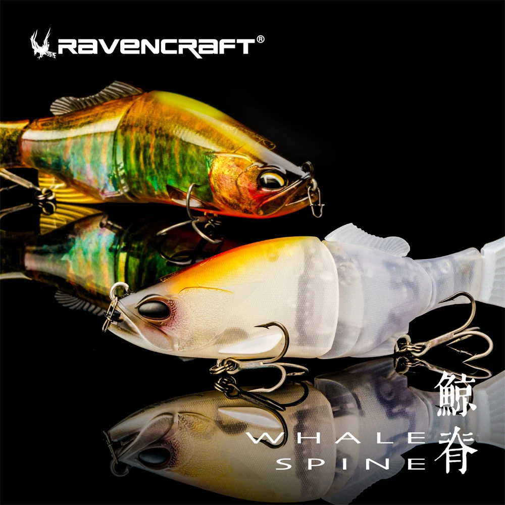 Ravencraft JR señuelo swimbait para lubina – hundimiento lento