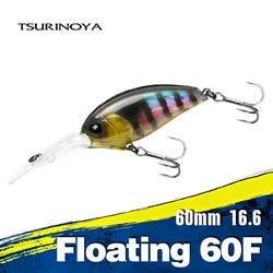 Tsurinoya Crankbait Chaser 60F Crazy Wobbler Señuelo Flotante