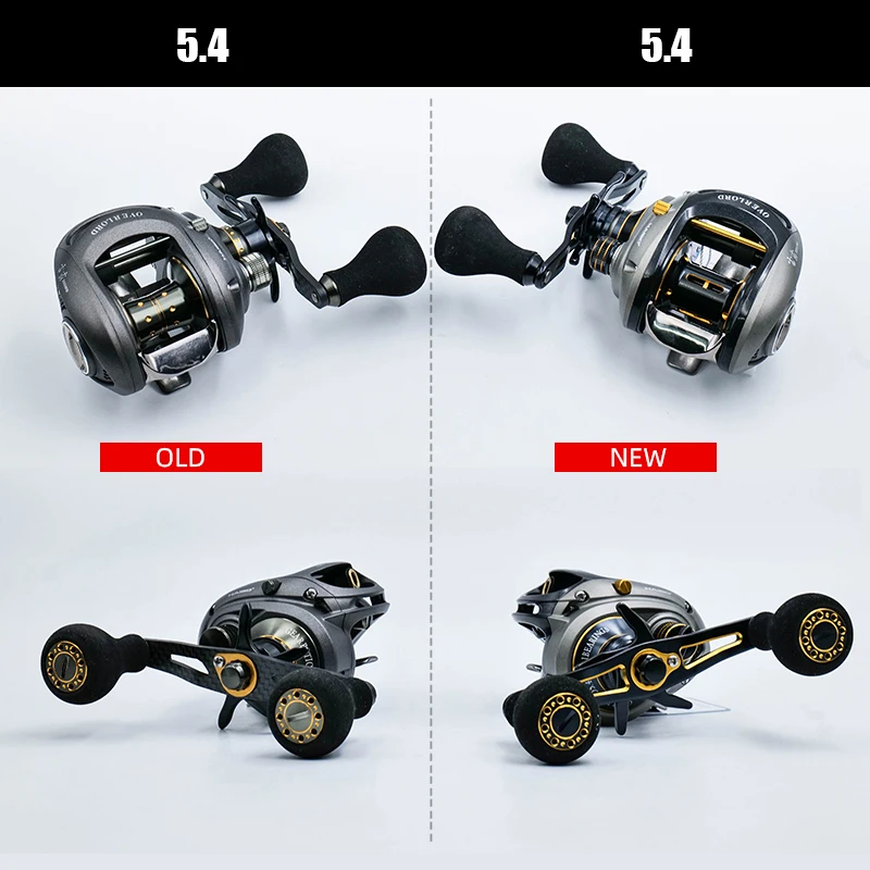 Carrete Baitcasting Haibo 8B RB 2020 5.4:1 para agua dulce - imagen 4