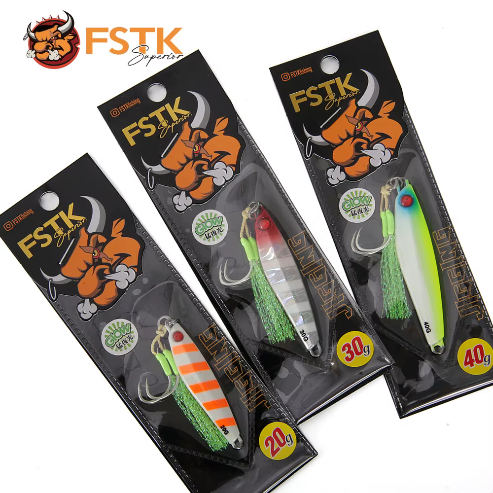 FSTK Jigs Offshore – Señuelos de jigging para pesca profesional en mar - imagen 4
