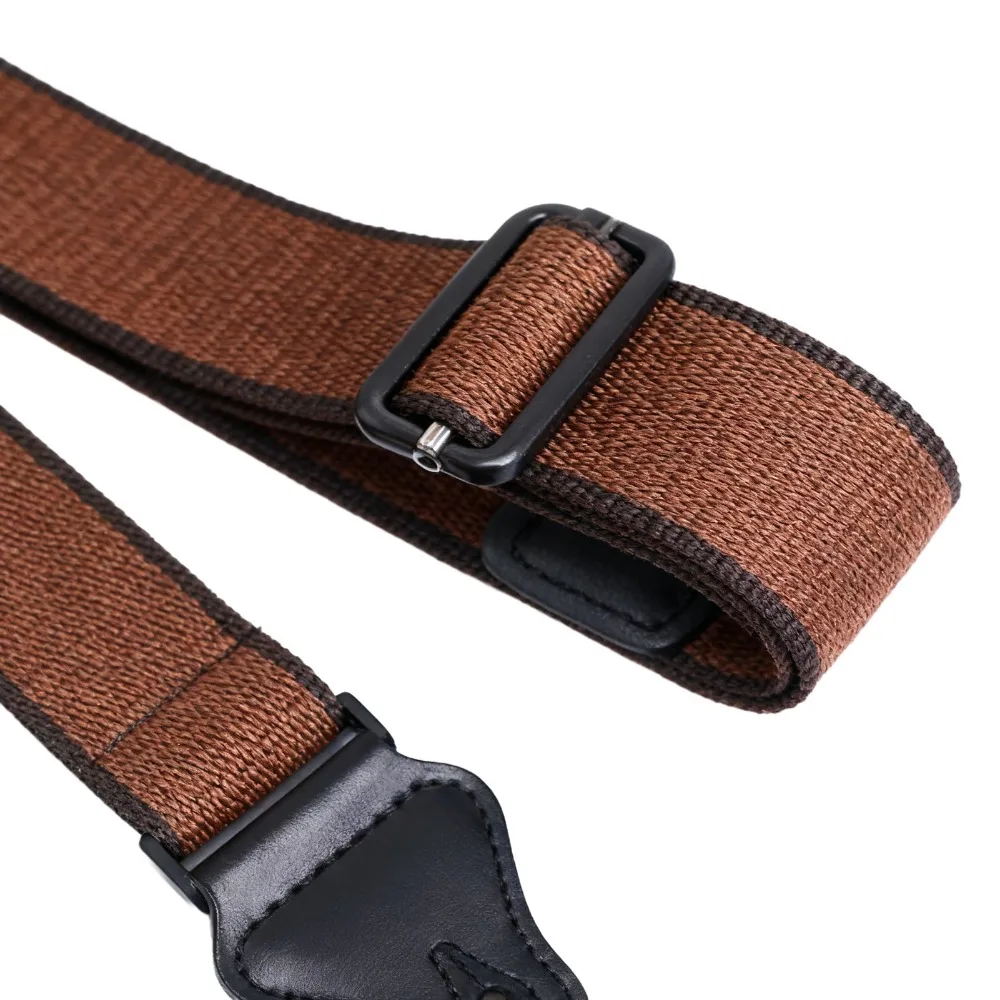 Correas para Guitarra de Algodón Marrón Profesionales – Juego