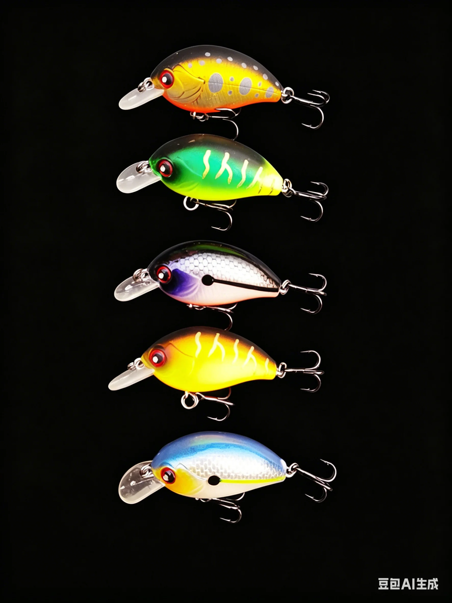 BassLegend Crankbait para trucha – Señuelo Wobbler buceo bajo