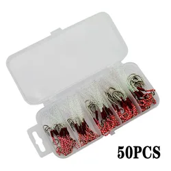 Anzuelos Jig Head profesionales - Tamaños 10 a 20 para agua salada