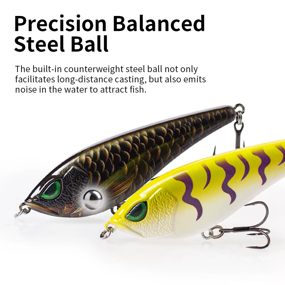 Señuelo VIB Hanlin 125mm para Lucio – Hundimiento lento 40g - imagen 3