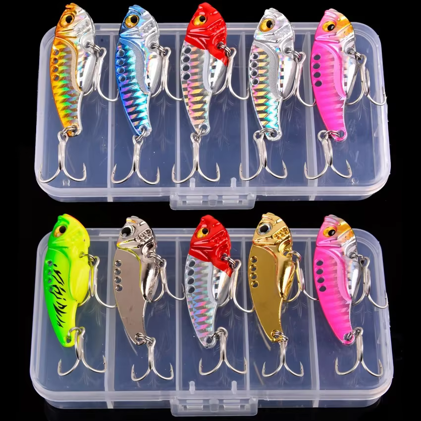 Aorace VIB Metal – Cuchara vibratoria 3-20g para pesca