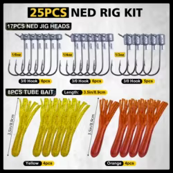 Goture Señuelos Blandos Jig Head para Pesca en el Mar