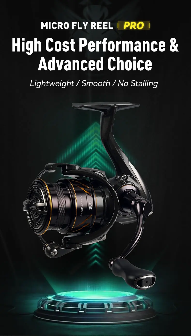 Carrete ultraligero KINGDOM para spinning