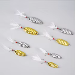 Jigs Metálicos Planos con Lentejuelas Vibratorias de Largo Alcance