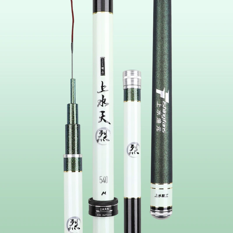 Caña ultraligera FISHINGFANS de fibra de carbono para agua dulce - imagen 4