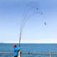 Caña ultraligera de carbono FISHINGFANS para pesca de carpa