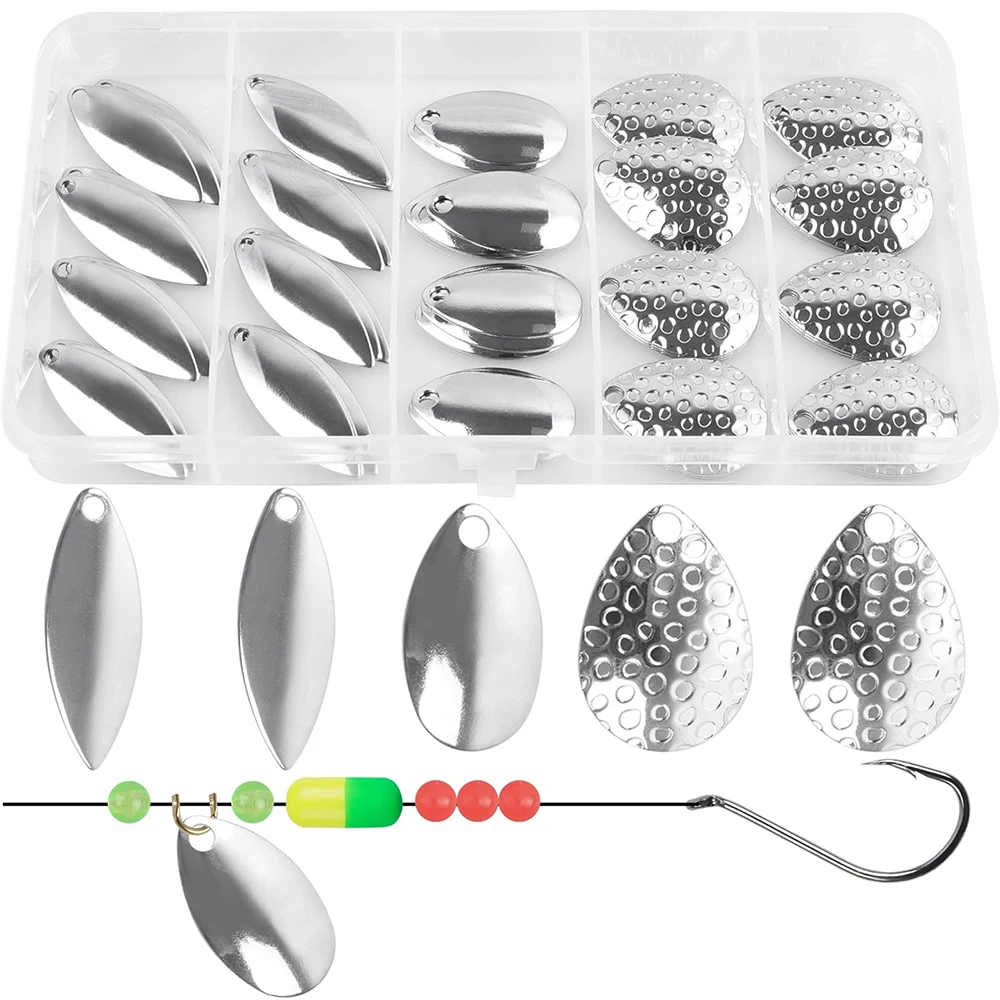 Cuchillas para Spinnerbait Colorado Willow de Fácil Rotación
