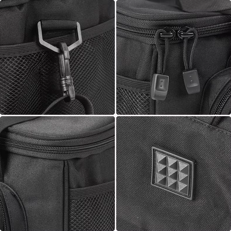 Bolso de hombro pesca lona multifuncional para aparejos y caña - imagen 3
