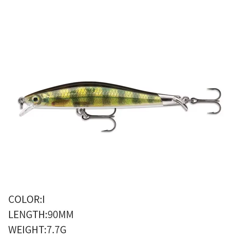Minnow Jerkbait flotante 90mm – Wobbler superficie para Lucio - imagen 3