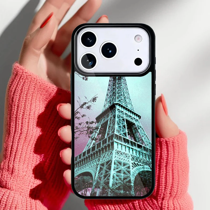 Funda con diseño de la Torre Eiffel vista frontal