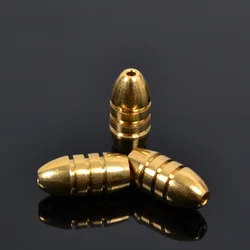 Plomos de Cobre Forma Bala para Pesca – Accesorios de Pesca Deportiva