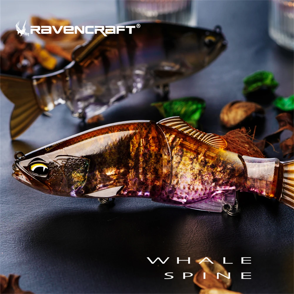 Señuelo lubina Ravencraft Whale hundimiento lento vibración profunda - imagen 2