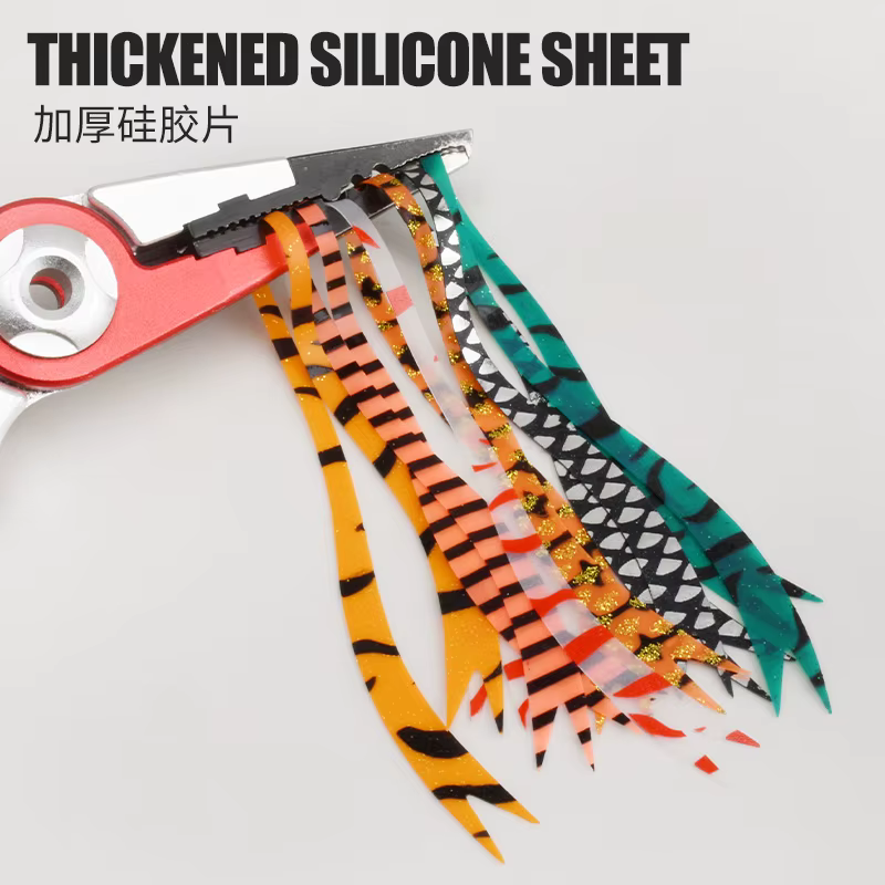 Faldas de Silicona Teaser HK061‑SKIRT para Jigs – Pack 3 Unidades - imagen 3