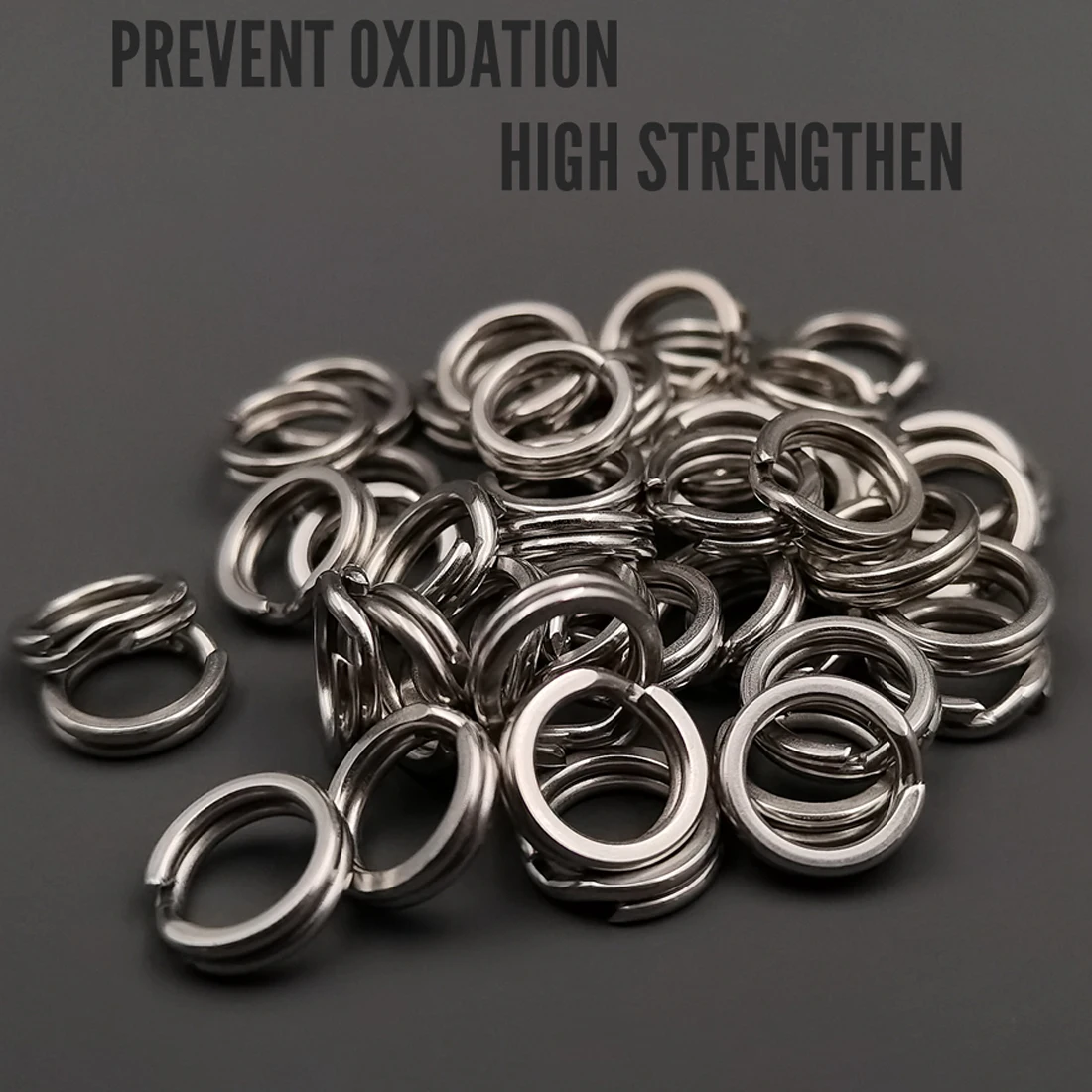 Anillos Divididos FishTrip – Acero inoxidable para agua salada - imagen 4
