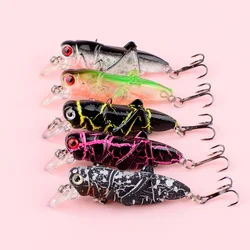 Señuelo Minnow flotante Crankbait láser para lubina y lucio