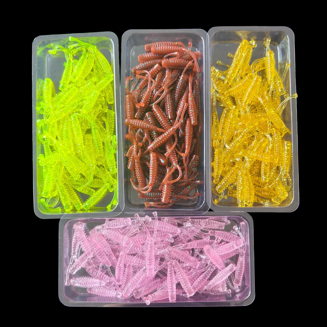 Swolfy Mini Jigs con cola dividida para vinilo - imagen 4
