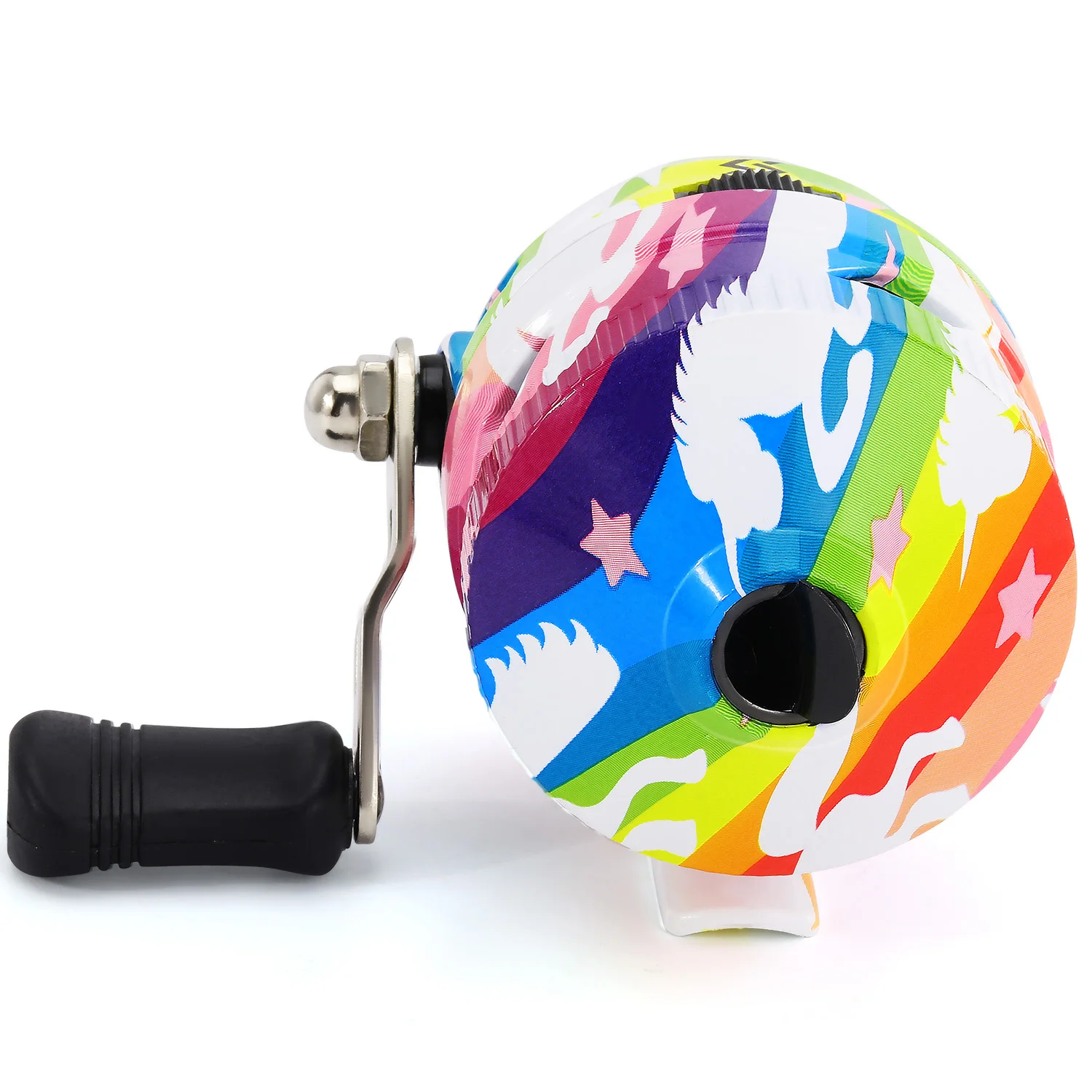 Carrete Sougayilang cerrado multicolor en uso