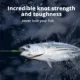 Línea de pesca trenzada PE Pisfun, alta resistencia a la abrasión - imagen 3