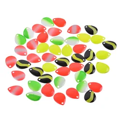 Spinner blades de níquel para personalizar señuelos de pesca