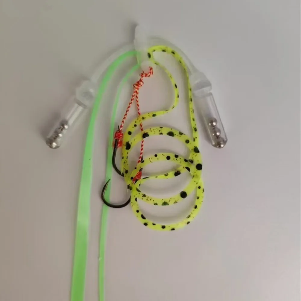 Equipo de pesca con anzuelos