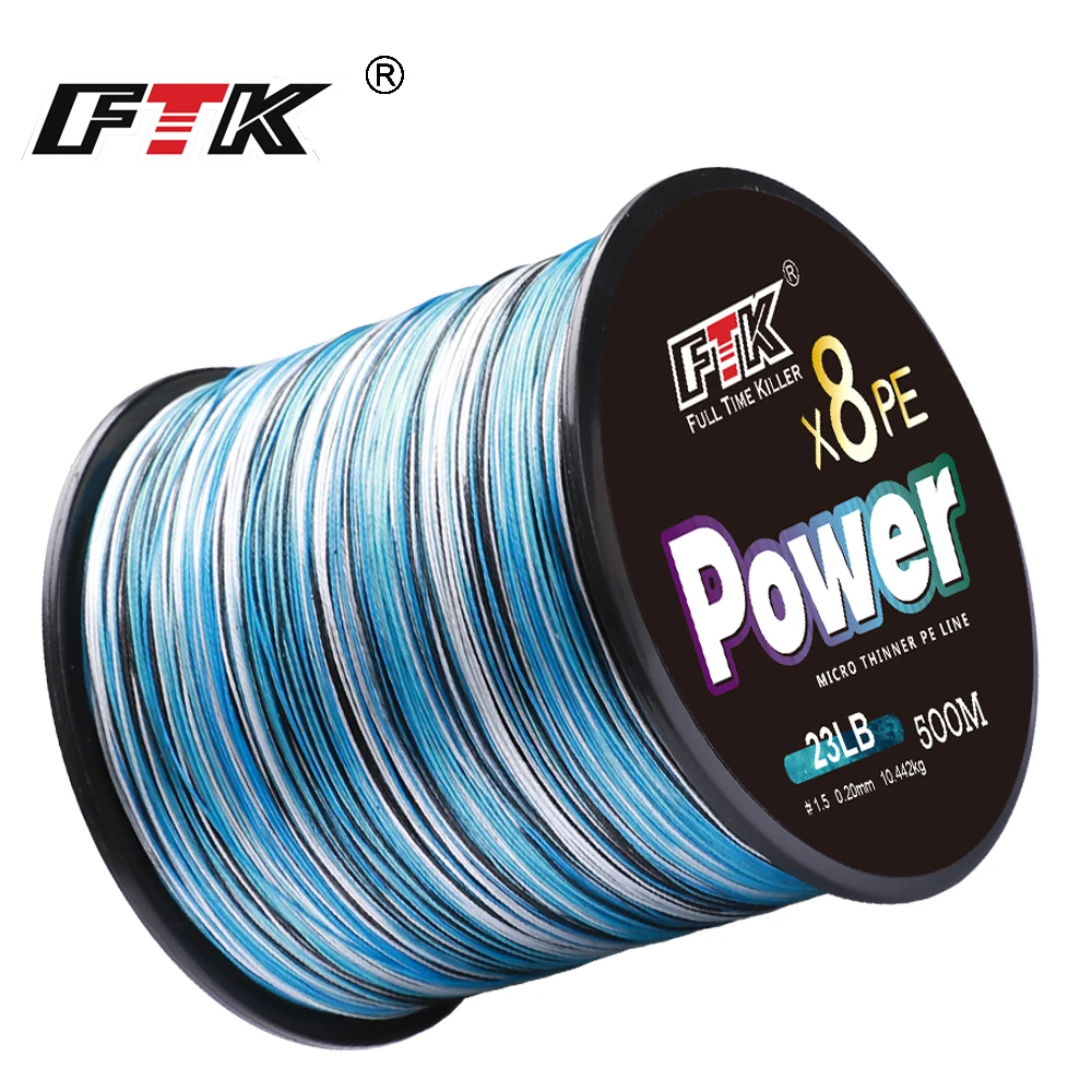 FTK Sedal PE X8 para Carpa - Agua Salada Alta Resistencia