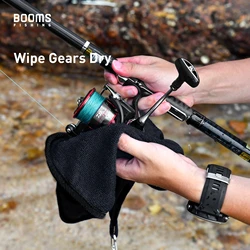 Booms Fishing Toalla de pesca suave absorbente antiadherente para mano