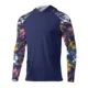 Camiseta de pesca con capucha UV transpirable manga larga