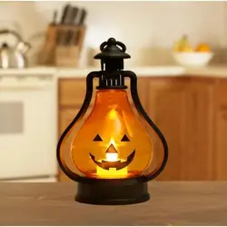 Linterna LED portátil calabaza fantasma decoración Halloween