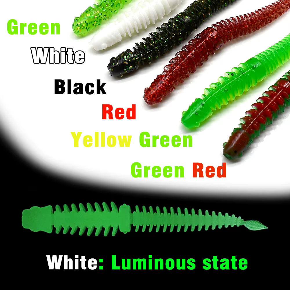Swimbaits blandos TPR cola de aguja 8 cm para lubina - imagen 4