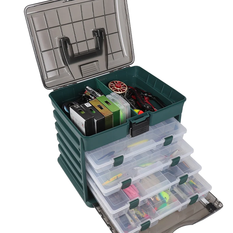 Caja de pesca multifunción HISTAR, portátil y gran capacidad - imagen 4