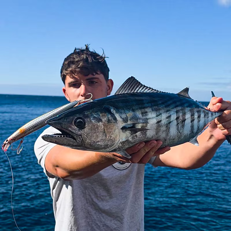TSURINOYA STINGER 140F – Minnow flotante largo alcance tungsteno - imagen 5