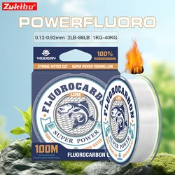 Zukibo Fluorocarbono – Sedal invisible japonés resistente a abrasión