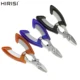 Hirisi JD03 tijeras de pesca inox para cortar línea PE y trenzado