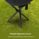 Silla de pesca plegable portátil de 3 patas con correa - imagen 4