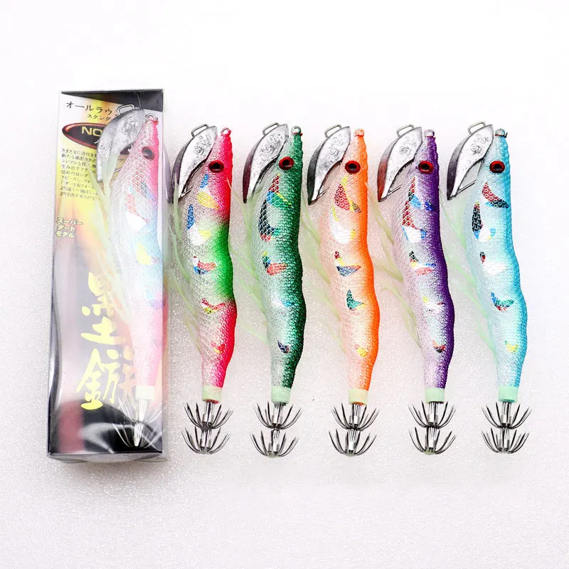 Jig duro para calamar AS con sonido y coronas UV realistas - imagen 5