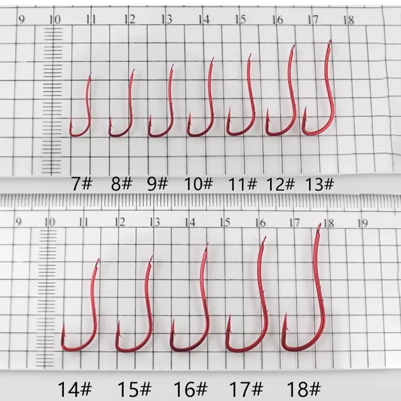 Anzuelos con púas Jig Head espalda – mango largo aerodinámico - imagen 5