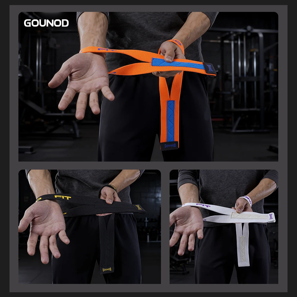Correas de levantamiento GOUNOD antideslizantes compactas estables - imagen 5