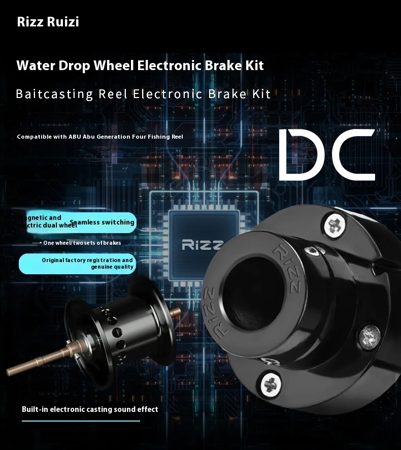 Componentes del kit de freno electrónico y centrífugo