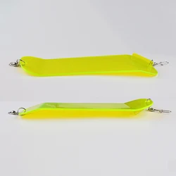 FishingFans Flasher de plástico para trolling de salmón y trucha