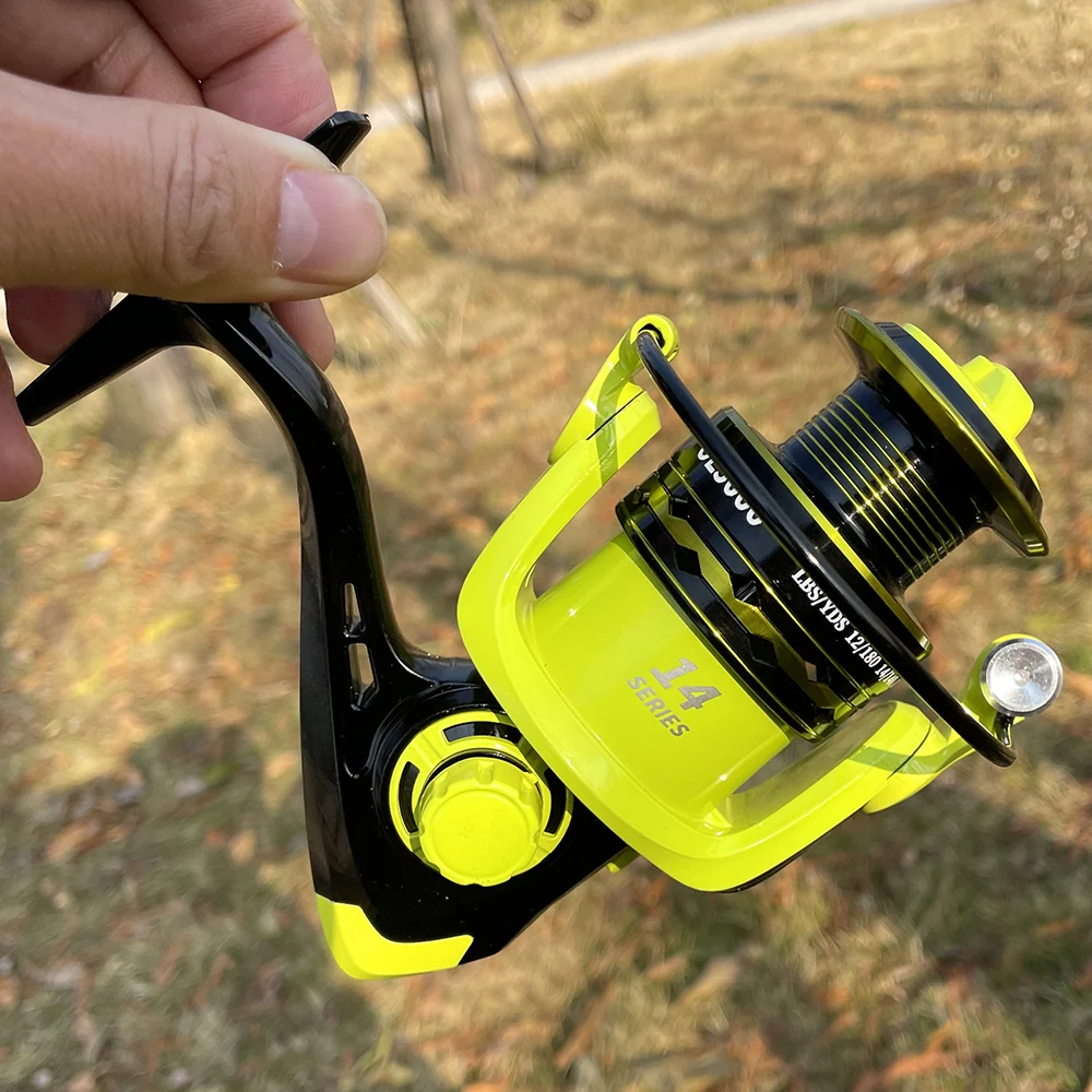 Carrete Giratorio OE Serie Metal – Arrastre 5-12KG, Alarma y Ratio 5.2:1 - imagen 2