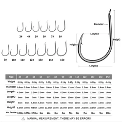 Anzuelos planos para carpa - juego individual de pesca en mar