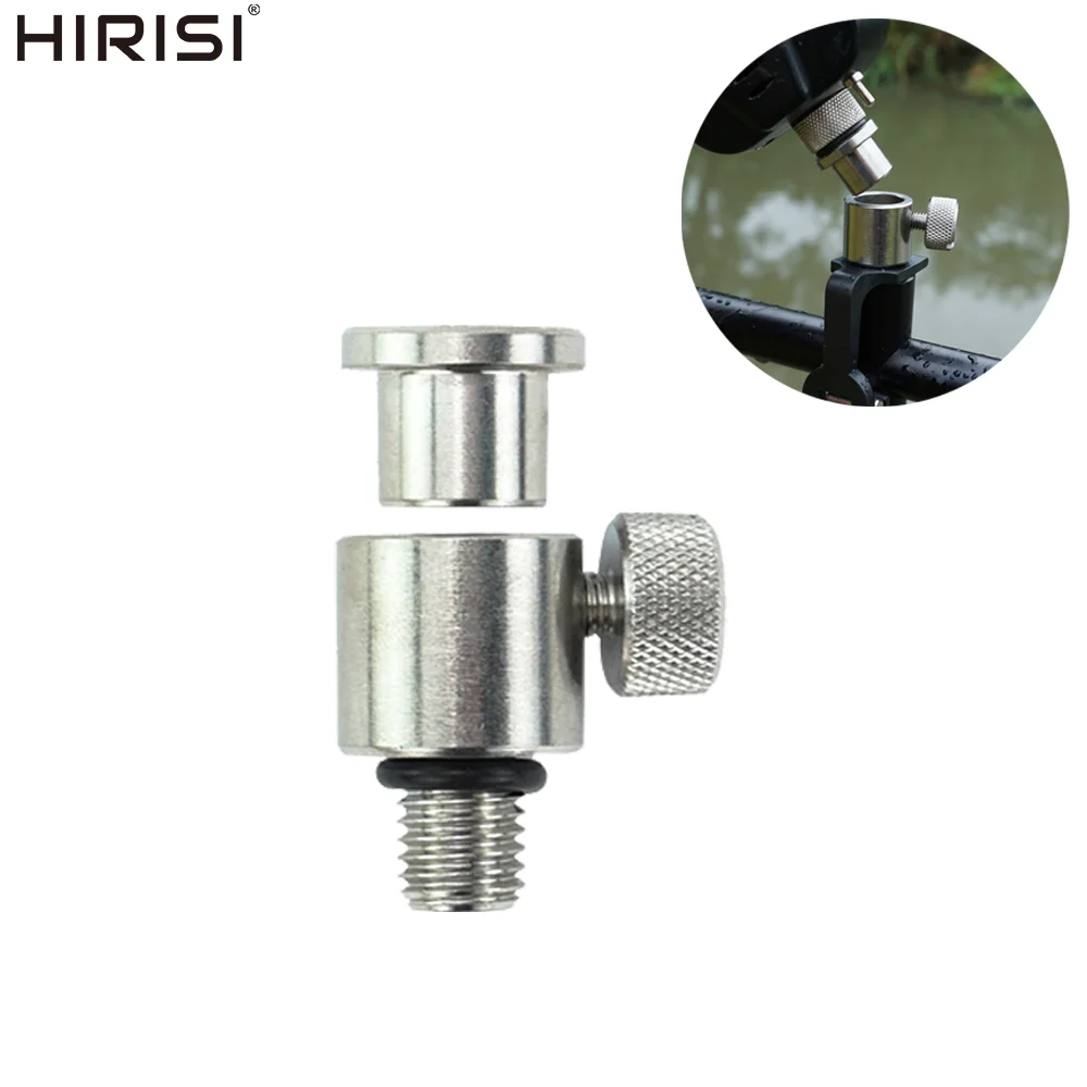 Conector de cambio rápido de acero inoxidable para alarmas de pesca