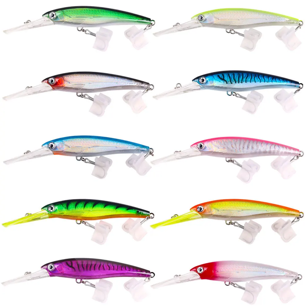 Cebo flotante Minnow para lubina agua salada fundición larga - imagen 4
