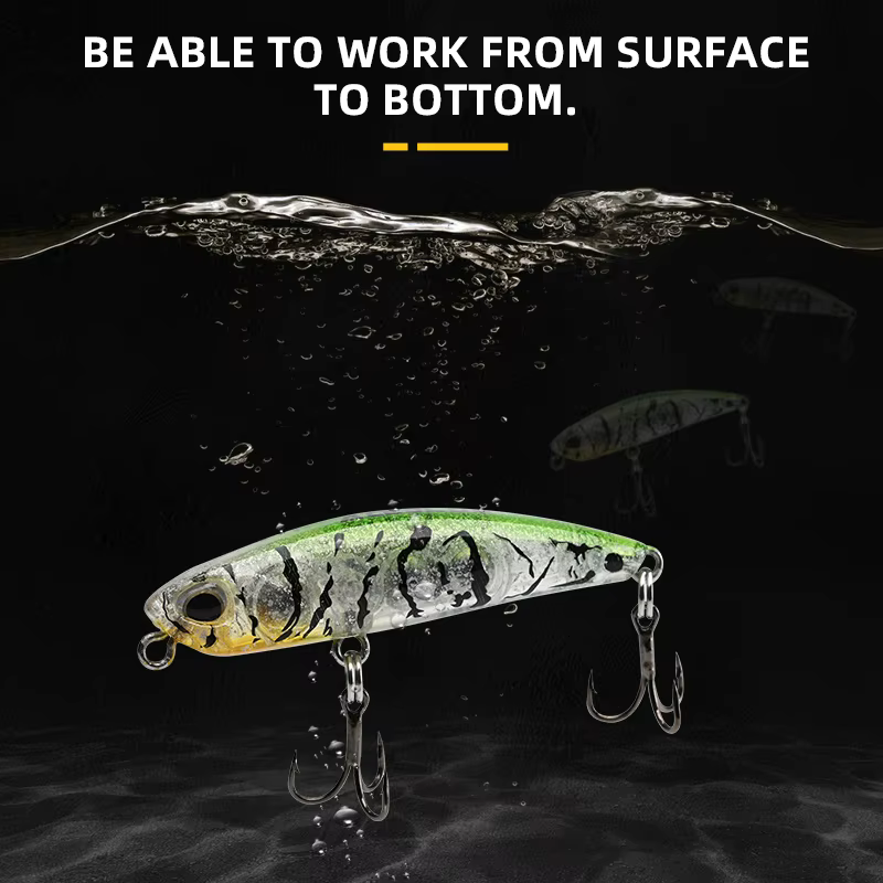 BLUX LURKER 48 Señuelo Lápiz Hundido Agua Salada – Minnow Wobbler Duro - imagen 2